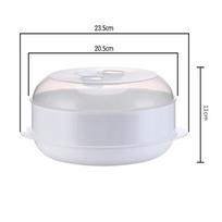Plastic Steamed Rice Steamer Special Steamer Microwave Oven Steamed Bun Dumpling Container