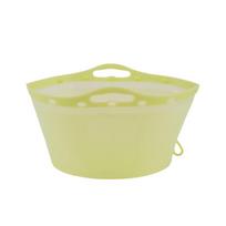 Reusable Silicone Slow Cooker Liner Hear-Resistant Leak-proof Slow Cooker Insert Bag Button Design Non-Slip žalia