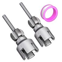 Integrated Internal & External Pipe Threading Tool PVC Threading Tool Kit Water Pipe Internal Integrated Threader