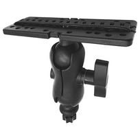 Fish Finder Mount Base 360 Degree Rotation Ball-Mount Fish Finder Bracket Stainless Steel Electronic Fish Finder Holder juoda