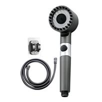 Large Flow Shower Head Powerful Pressurization Filter Shower Head Adjustable 4 Modes Replacement Parts Bathroom Accessories