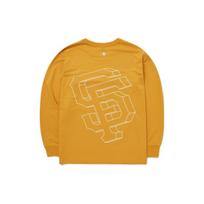 MLB T Shirt Unisex Mustard Yellow 3ATSB0224-14MSD L