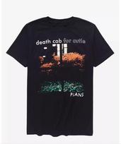Death Cab For Cutie Plans Album T-shirt Tops Tees Unisex Cotton For Men Women CS313 2XL
