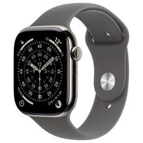 Išmanusis laikrodis Apple Watch 11 GPS + Cellular 42mm Natural Titanium Sport juosta M/L Graphite (MF8N4ZR/A) | MF8N4ZR/A | 0195950629415