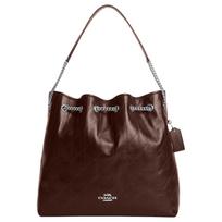 Coach Evelyn 36 dygsniuota detalė rankinė Moteriška peties rankinė Klevo lapas CCZ81-SVMPL Basic Set (Bag+Dust Bag) black