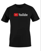 YouTube Logo Graphic Print Mens T-Shirt XXXL