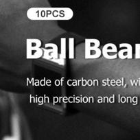 10pcs Inline Roller Skate Bearing 6x19x6mm 626zz Sealed Bearings Carbon Steel Roller Skate Bearings Replacement for Pulley China Mainland