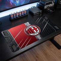 AC Milan Printed Large Mouse Pad, Non Slip Soft Rubber Gaming Desk Mat for Office Laptop Computer Decor 30cmx60cm（11.8x23.6inch）