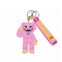 Durable Poppy Playtime Huggy Wuggy Figures Keychain Pendant Perfect For Anime Fans rožinė
