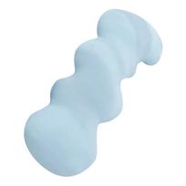 Body Pillow for Side Sleeper Long Pillow with Cooling Fabric & Washable Cover for Adults Sleeping Lumbar Back Hip Leg Support vandenyno mėlyna spalva