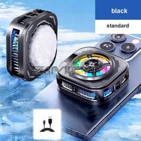 Mobile Game Cooler Magnetic/ Back-clip 2 in 1 Frozen Cooling Fan Semiconductor Radiator for Phone Universal