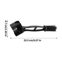 Bicycle & Motorcycle Chain Cleaning Brush Heavy Duty Scrubber Tool for Bike Dirt Grease Removal, Cycling Motocross Maintenance juoda