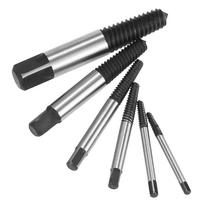 Screw Extractor Set of 6, 3 22mm Broken   Remover Tool Kit with Plastic Case, for Removing Damaged Rusty Screws and Fasteners