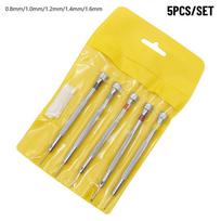 5pcs/set Silver Clock Watch Tools Parts Mini Tone Screwdriver Set for Watch Repair Tool Kit Band Link Pin Remover