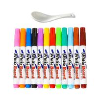 Magic Drawing Pen Set 12 Colors Floating Ink Painting Markers With Spoon For Children Boys Girls Creative Coloring Art Crafts