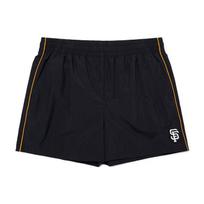 MLB San Francisco Giants Casual Shorts Unisex Black Moderate 3ASMB0423-14BKS XS