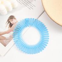 Full Circle Stretch Flexible Comb Plastic Wavy Hair Hoop Fixed Hair Accessories  Women