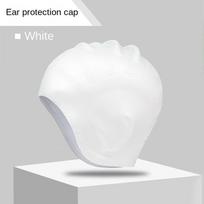 Silikoninė plaukimo kepuraitė ausų apsauga, profesionali ausų apsauga, skirta ilgiems plaukams, vandeniui atspari silikoninė unisex plaukimo kepuraitė. Ear protection hat rožinė