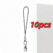 10/20 Pieces of Lanyards, with Split Rings and Lobster Claw Clasps - Compatible with Phone Lanyards, Keychains 10pcs