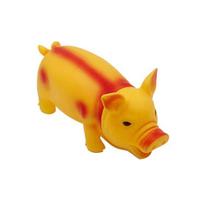 Screaming Pig Squeaky Toy with Realistic Sound Soft TPR Stress Relief Fidget for Kids Adults Cute Animal-Shaped Decompression Gadget geltona