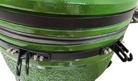 TunaBone Side table hinges set for Kamado 21/22/23/24inch, 1set:2pcs left hinge+2pcs right hinge