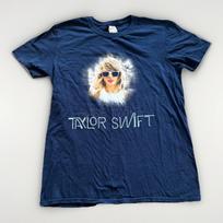 Taylor Swift Shirt Womend M 1989 World Tour Concert Band Tee Blue XXL