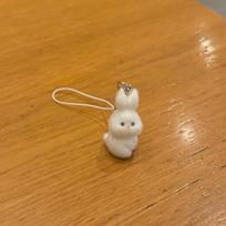 Corgi Puppy 3D Animal Pendant Bag Decor Rabbit Phone Pendant Flocking Dog Keychain  Backpack Ted