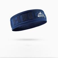 Sweat-absorbing Sports Equipment Sunscreen Elastic Hair Band Men Hats Women Cap Sports Hats blue-A-hairband