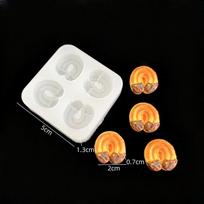 Mini Squishy Toy: Cat Paw Silicone Mold for Shrimp Ball Sandwich Cookies