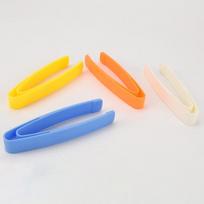 Tiesios galvos plastikiniai pincetai Kosmetikos pincetai Pirmosios pagalbos rinkinys Pincetai Medicininiai įrankiai Pincetai Didmeninė prekyba Didelis baltas segtukas 4pcs