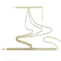 Fashion Adjustable Tassel Arm Chain Armlet Multilayer Up Down Arm Bangle Long Bling Rhinestone Bracelet Girls auksas