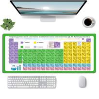 Chemical Element Periodic Table Mouse Pad Large Computer Laptop Office Russian Non-slip Rubber Table Mat New 300*600*2MM