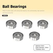 10pcs Inline Roller Skate Bearing 6x19x6mm 626zz Sealed Bearings Carbon Steel Roller Skate Bearings Replacement for Pulley China Mainland