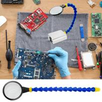 Multi-Function Workbench Tool Adjustable Flexible Arms Soldering Tool PCB Soldering Magnifying Glass for DIY Efficient Helper China Mainland