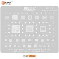 Amaoe MI:10/2/3/17/8/9/11/12/13/14/15/16 BGA Reballing Stencil for SM7150 RAM SM8150 CPU XIAOMI 9 K20 Series Phone Repair Tools