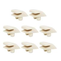 ABBY-AXV014SP Pool Vacuum Pod Shoe Kit For Hayward Aquabug, Aqua Critter, Navigator Pool Cleaner Feet Vac Parts - Pack Of 8