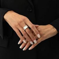 SHIXIN 6 Styles Trendy Moon Love Heart Adjustable Open Rings for Women Elegant Geometric Irregular Wide Knuckle Ring Lady Gifts