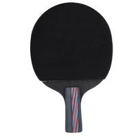 6PCS Black Red Ping Pong Racket Set Poplar Wood Table Tennis Rackets  Indoor Outdoor raudona