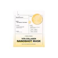Medianswer Vita Collagen Nano Shot Gel Mask 5 Sheets Brightening and Firming Hydrogel Sheet Mask