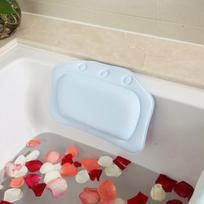 Waterproof Bath Cushion with Suction Cups Bath Headrest Barber Shop Cushion Bath Pillow  Home šviesiai mėlyna spalva