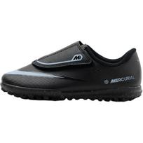 Nike Mercurial Vapor 16 Club TF PS 2025 Shadow Pack Kids Sneakers Black Ice-Blue FQ8291-003 29.5