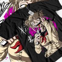 Himiko Toga T-Shirt My Hero Academia Izuku Midoriya Girl Kawaii Shirt All Size S