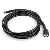 Automatinis aukšto slėgio plovimo žarna 40MPa 5800PSI Vandens valymo vamzdis Tinka Karcher K2 K3 15 metrų 49,2 pėdos black