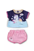 BABY born Unicorn Short Pyjamas 43cm lėlės pižama