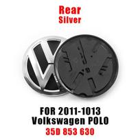 VW GTI GOLF Vožtuvų kotelių dangteliai 2026 Karštas Volkswagen VW Ratlankių dangteliai VW 120mm 110mm Automobilio logotipas Emblema Priekinis ir galinis gaubto bei bagažinės ženklai Galinis B 1Pcs VW Polo 2011-13
