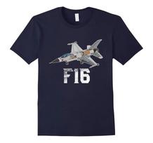 Military Aircraft F-16 Falcon Men T-Shirt Short Sleeve Casual Cotton O-Neck T Shirt S