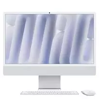 “Apple iMac 24” M4 10/10/16 16GB 1TB GE Std MM K+TID+NUM - Sidabrinis (Z1EJ-DE20)”