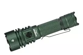 Rankinis žibintuvėlis AceBeam L16 2.0 Green – įkraunamas 21700 Li‑Jon, 5000 mAh, iki 2100 lm, IP68, 7 šviesos lygių