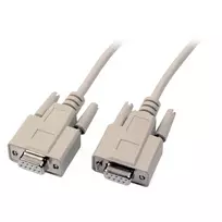 EFB-Elektronik Serial Data Cable 1:1, 2x D-Sub 9 Female, 2.0m, Beige (EK152.2)