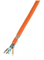 EFB Elektronik INFRALAN Cat.7 1000 AWG23 S/FTP 4P CPR Eca Orange 250m
